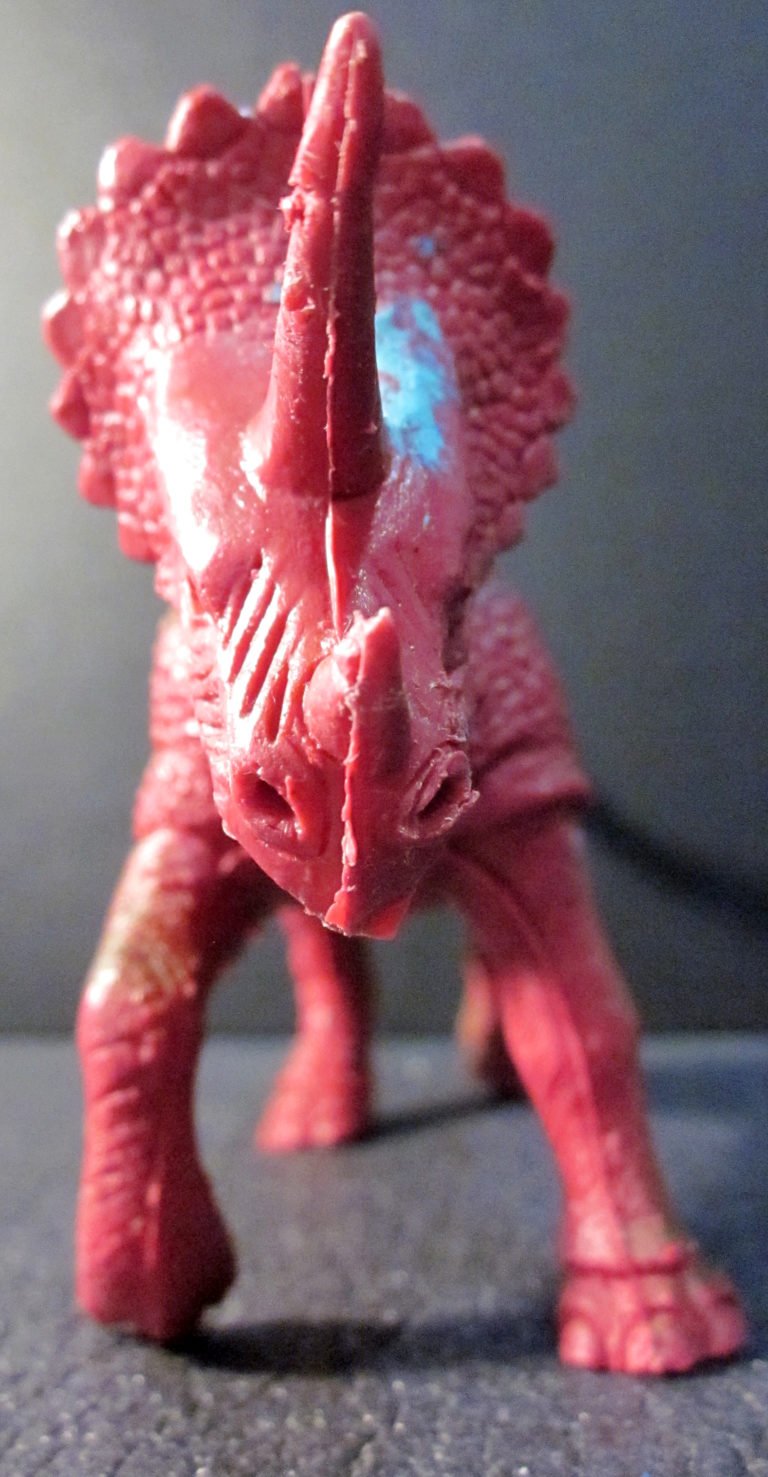 Diceratopo fantastico rosso [nuovo], fotografia 5 di 6