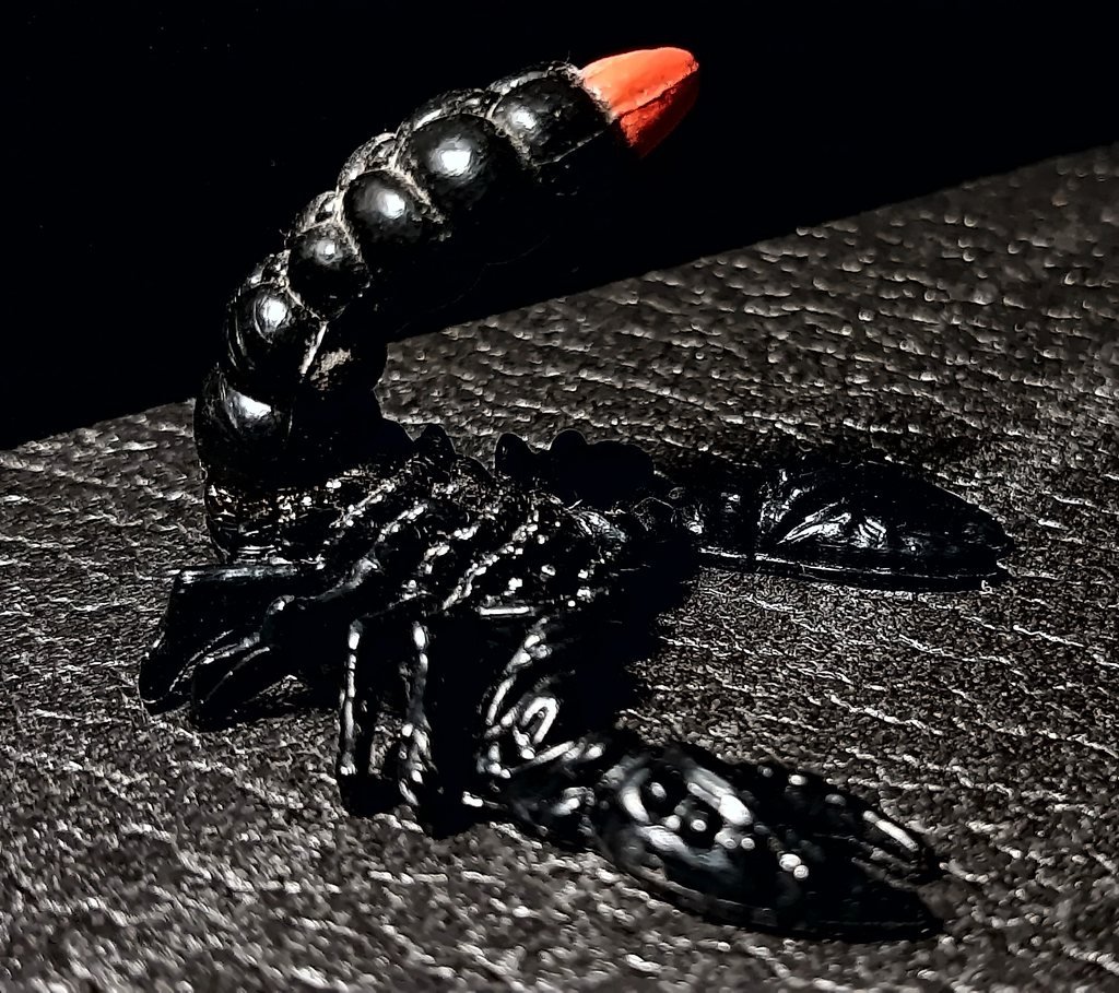Lo scorpione gigante di lato